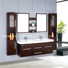 Cabinet de salle de bain en bois massif / vanité de salle de bain en bois massif (KD-401)